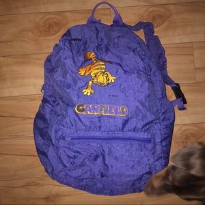 Garfield Purple Backpack.